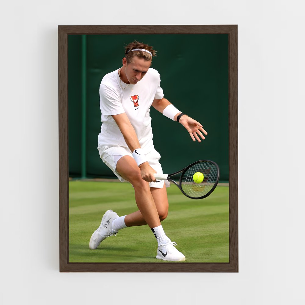 Poster Ace de Seb – affiche Tennis (vue 5)